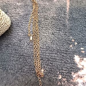 Golden cross body bag